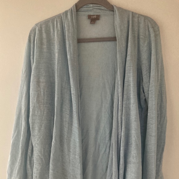 J. Jill 100% Linen Open Cardigan / S - Picture 1 of 4